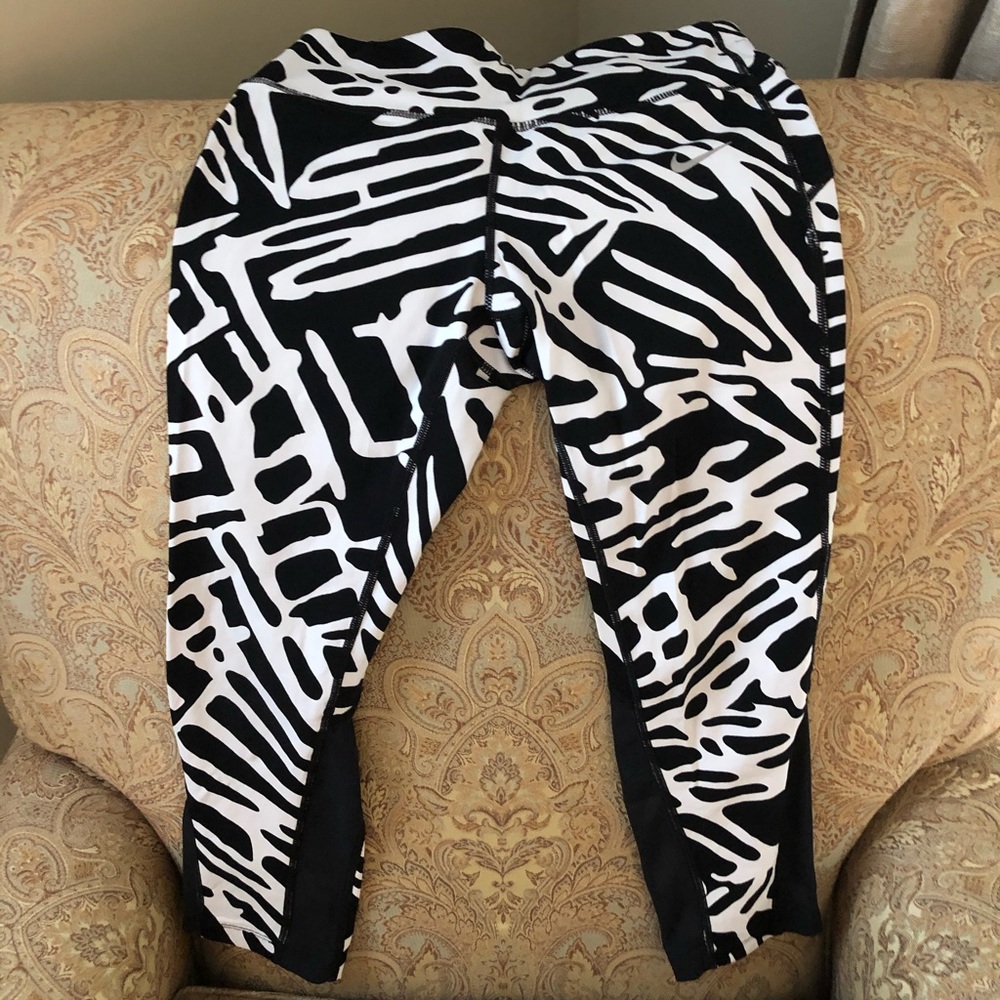 Nike dry fit zebra leggings 2 pair!